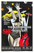 astounding she monster 01 film star poster A4 Photo Print
