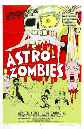 astro zombies 02 film star poster A4 Photo Print
