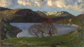 astrup spring evening at jolstervannet Art A4 Photo Print