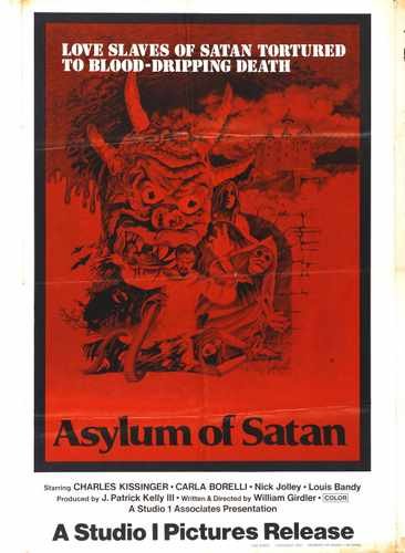 asylum of satan 01 film star poster A4 Photo Print