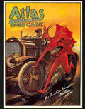 atlas tyres 1910s 2 Advert A4 Photo Print