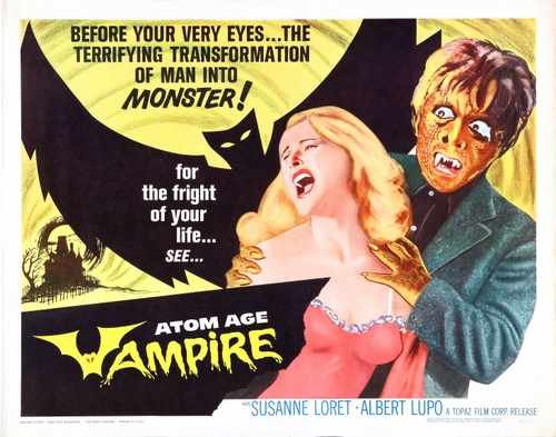 atom age vampire 03 film star poster A4 Photo Print