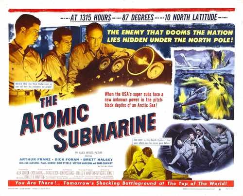 atomic submarine 02 film star poster A4 Photo Print