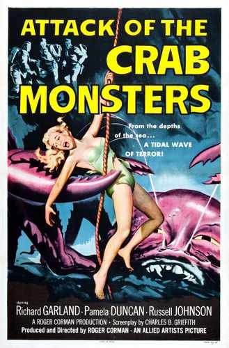 attack of crab monsters 01 film star poster A4 Photo Print
