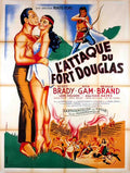 attaque fort douglas Advert A4 Photo Print