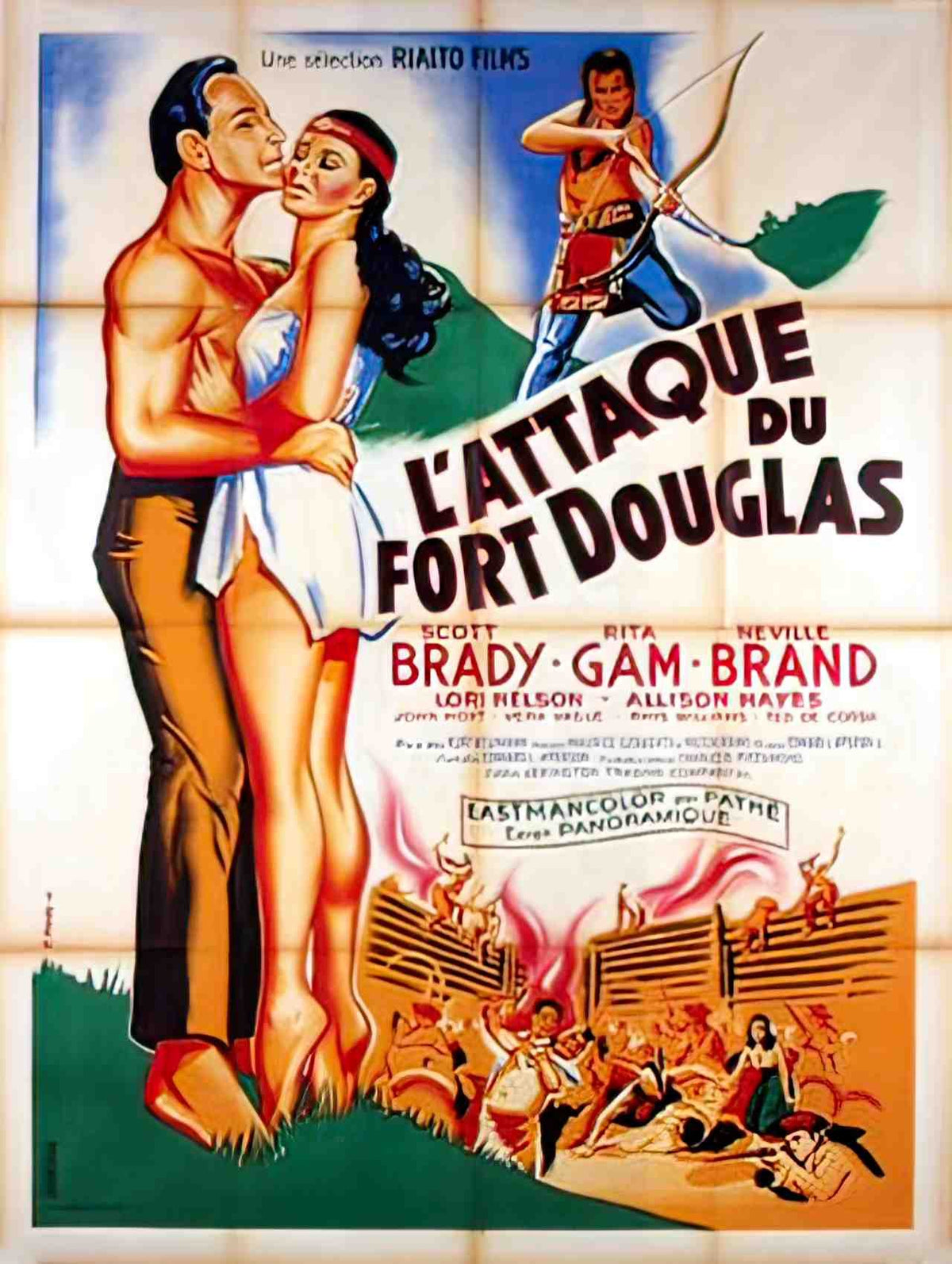 attaque fort douglas Advert A4 Photo Print