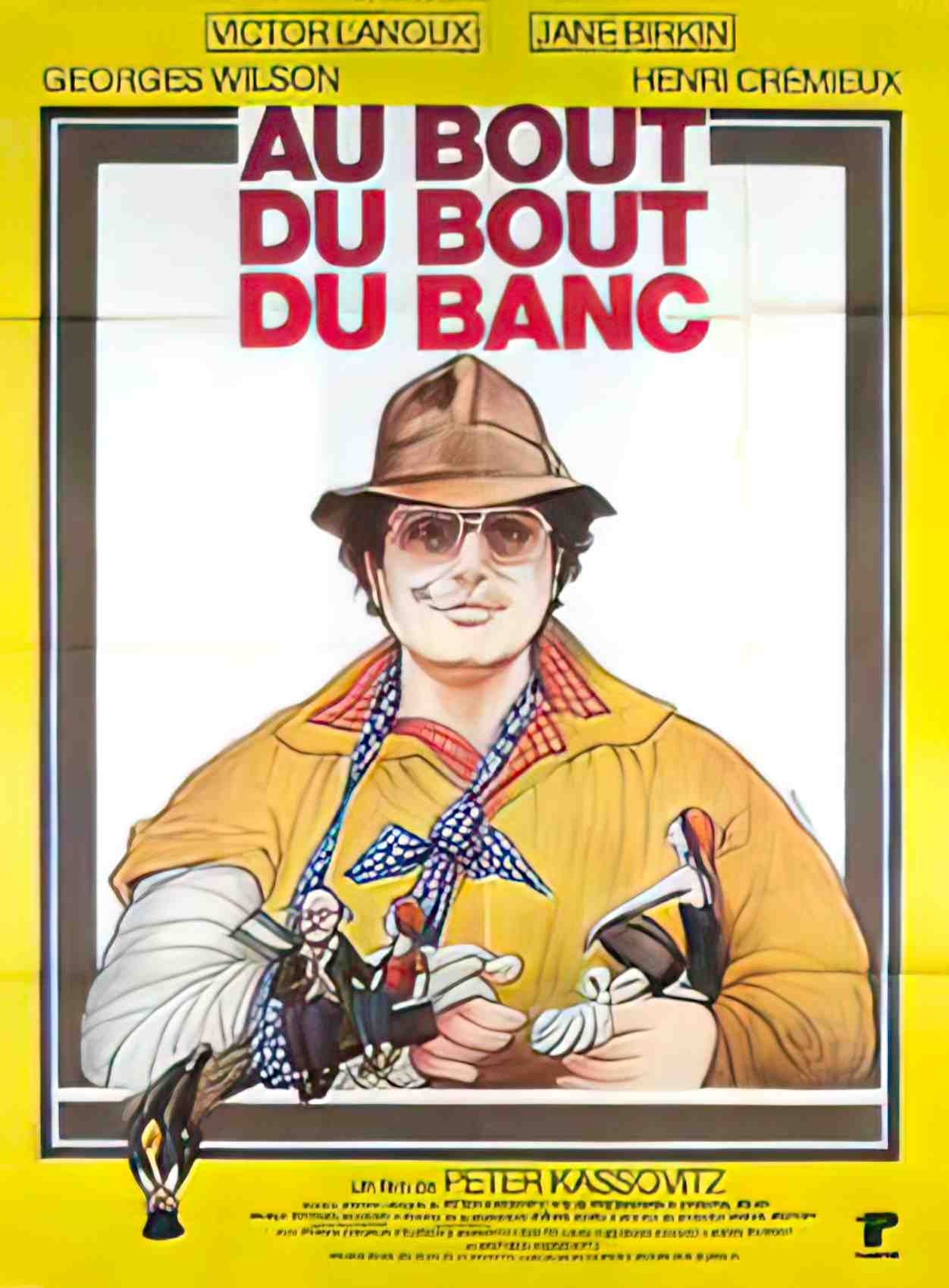 au bout du bout du banc Advert A4 Photo Print