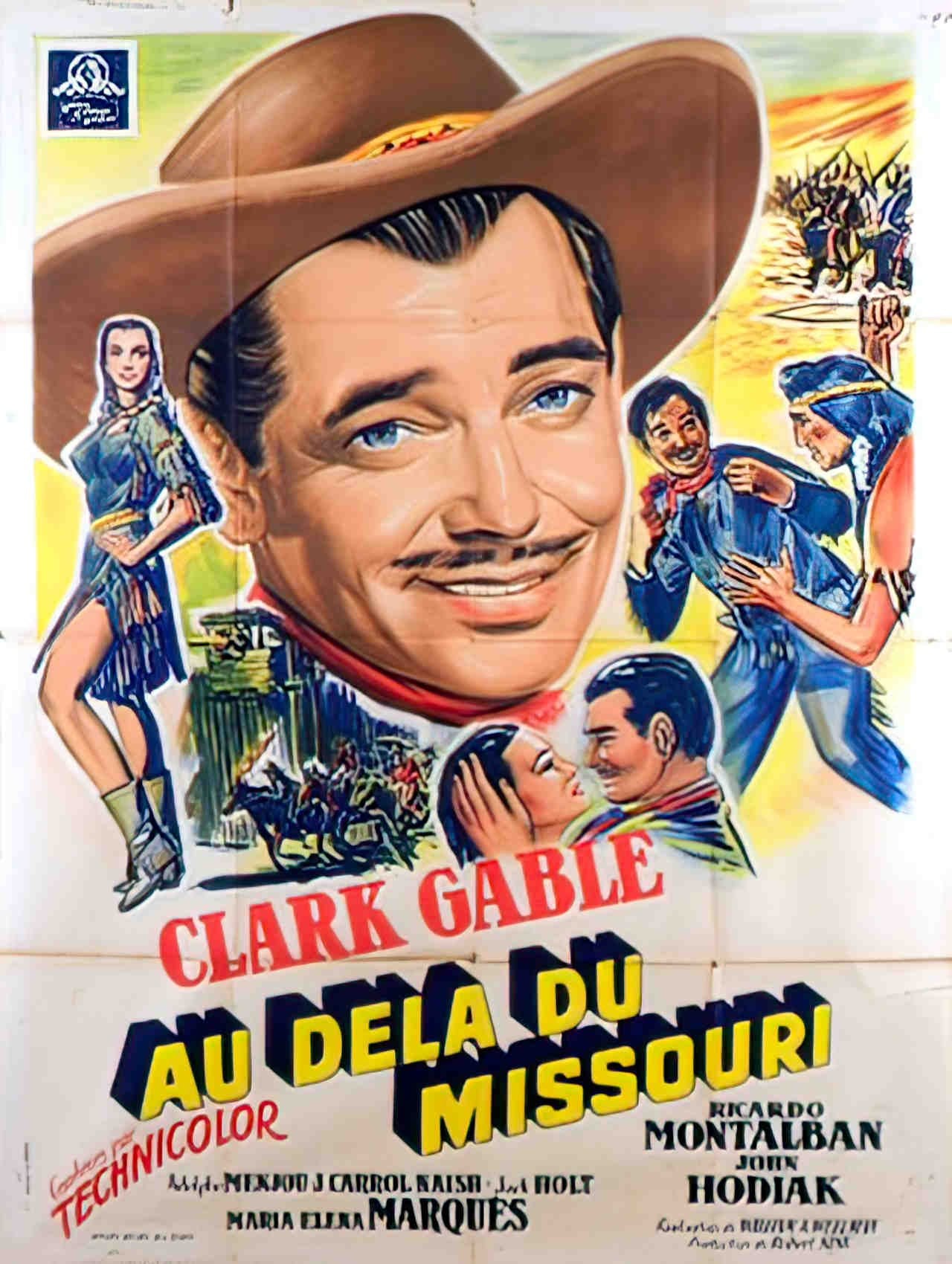 au dela du missouri Advert A4 Photo Print