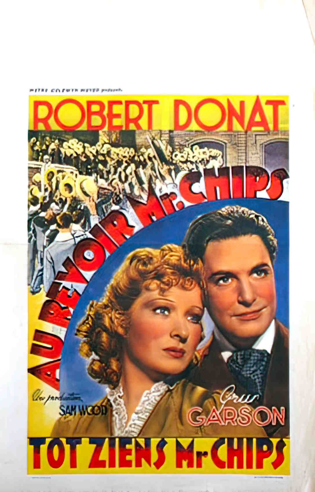 au revoir mr chips belge Advert A4 Photo Print