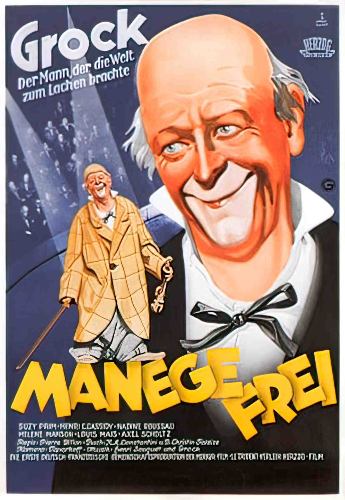 au revoir mr grock german Advert A4 Photo Print