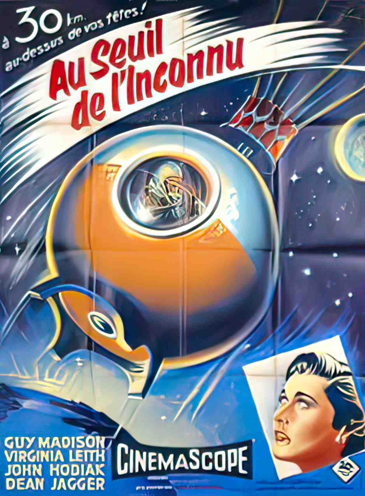 au seuil de l inconnu Advert A4 Photo Print