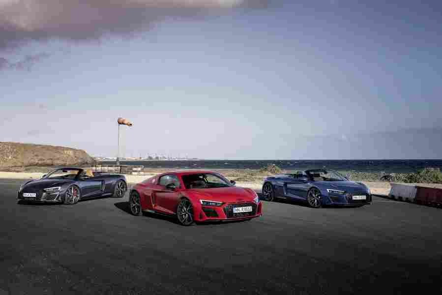 audi r8 v10 performance rwd 2021 7218 34 Car A4 Photo Print