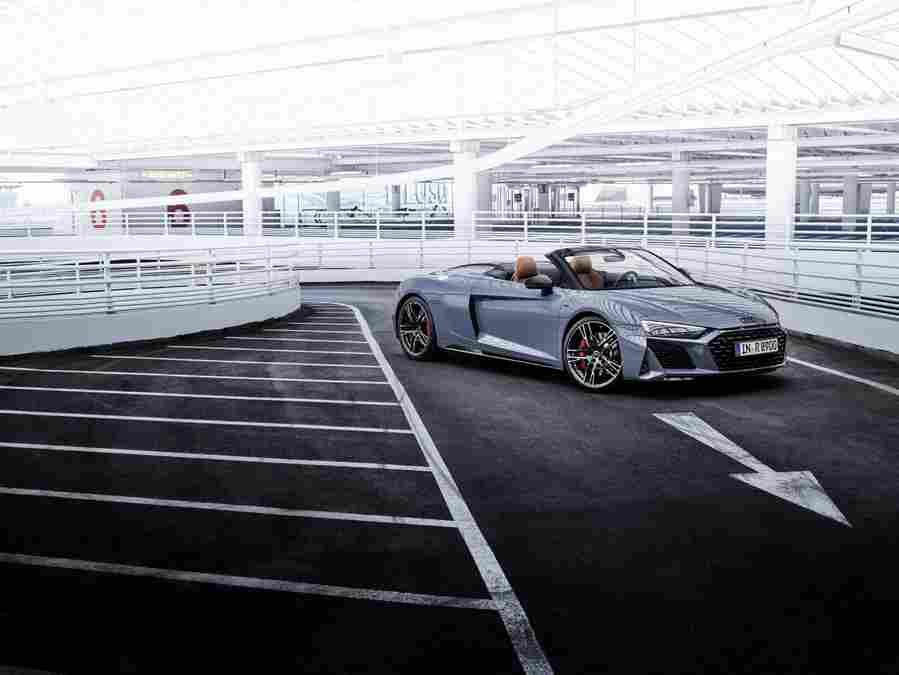 audi r8 v10 performance rwd spyder 2021 7219 10 Car A4 Photo Print