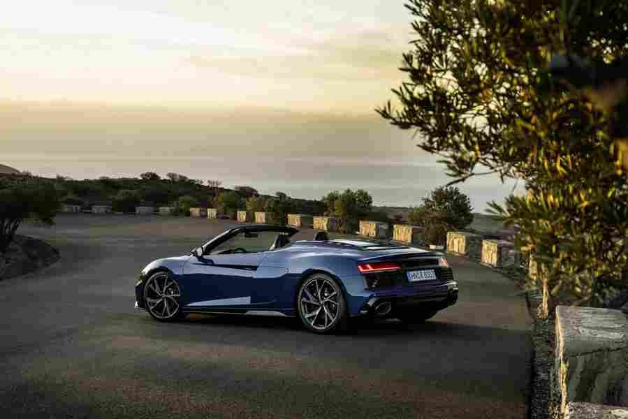 audi r8 v10 performance rwd spyder 2021 7219 15 Car A4 Photo Print