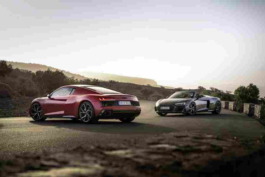 audi r8 v10 performance rwd spyder 2021 7219 31 Car A4 Photo Print