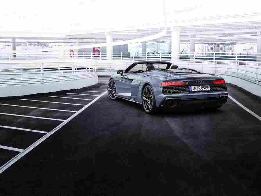 audi r8 v10 performance rwd spyder 2021 7219 9 Car A4 Photo Print