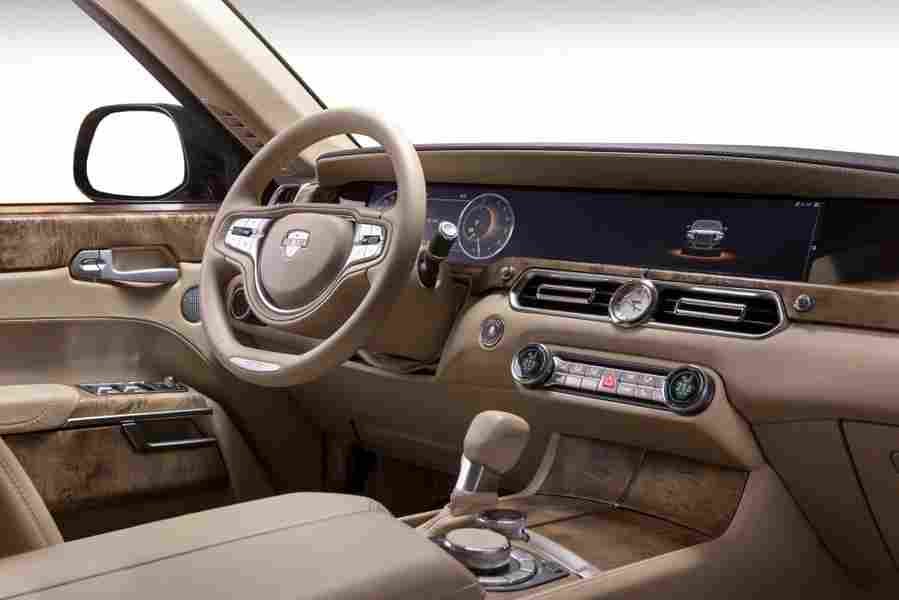 aurus senat 2018 7041 2 Car A4 Photo Print