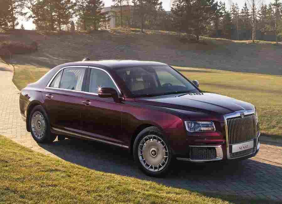 aurus senat 2018 7041 33 Car A4 Photo Print