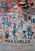 ausstellung zuerich max gubler 1955 4 Advert A4 Photo Print