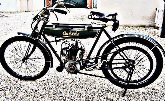 austral motorbike A4 Photo Print