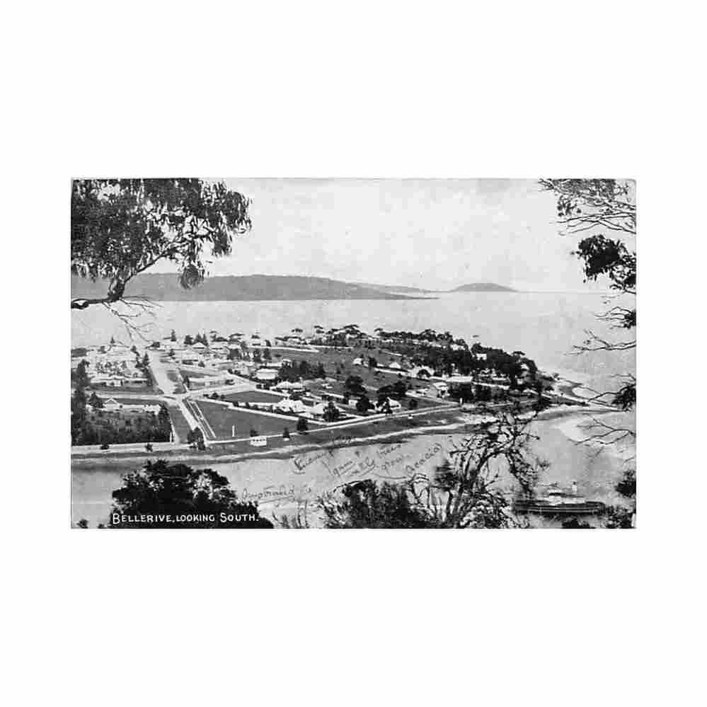 australia bellerive tas looking south j walch sons Vintage A4 Photo Print
