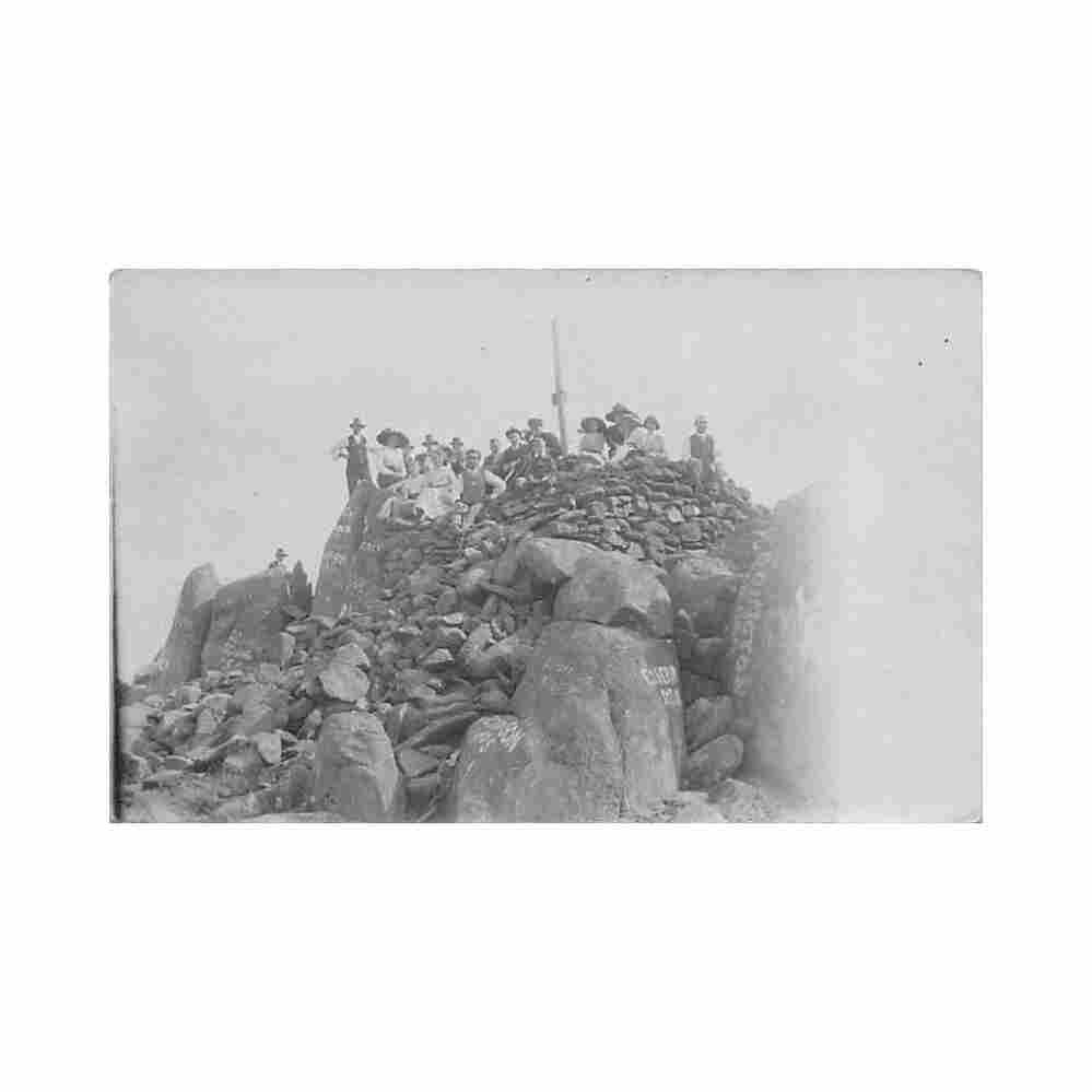 australia hobart tas mount wellington Vintage A4 Photo Print