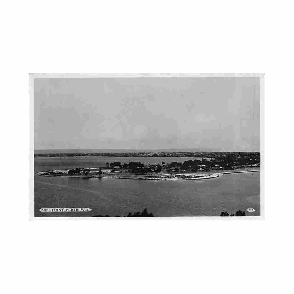 australia perth mill point valentine s v5 Vintage A4 Photo Print