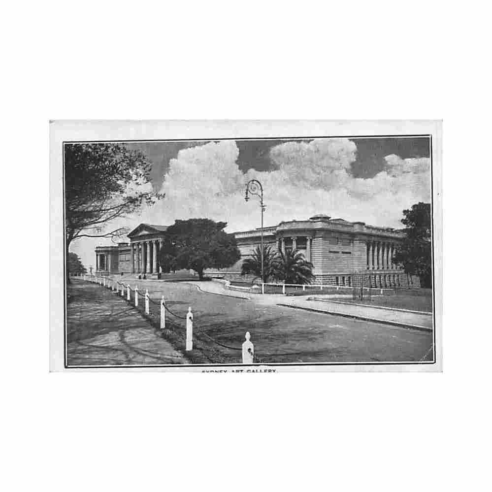 australia sydney art gallery h phillips Vintage A4 Photo Print