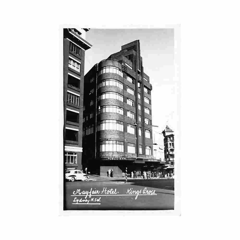 australia sydney mayfair hotel kings cross Vintage A4 Photo Print