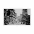 australia sydney nsw bridge street Vintage A4 Photo Print