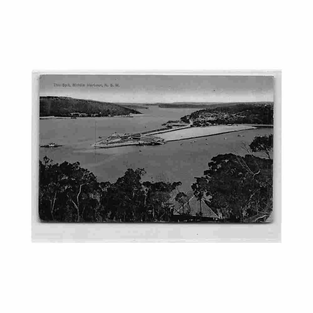 australia the spit middle harbour g giovanardi 1130 Vintage A4 Photo Print