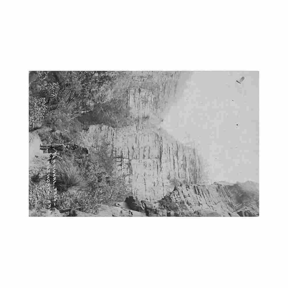 australia wentworth falls nsw national pass Vintage A4 Photo Print