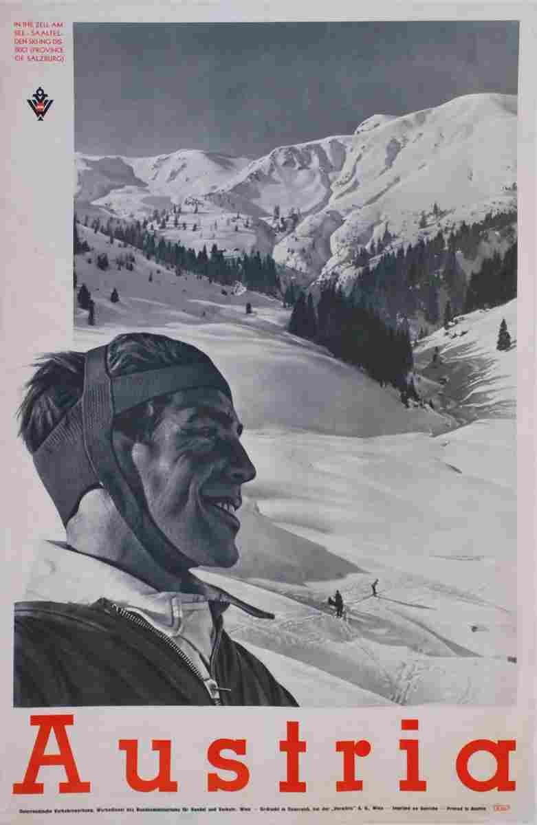 austria vers 1930 4 Advert A4 Photo Print