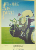 automobiles de princes web Vintage Advert A4 Photo Print