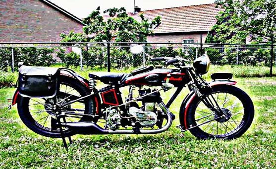 automoto motorbike A4 Photo Print