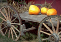 autumn harvest wagon 1980s 1990s A4 Photo Print