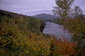 autumn lake mountains 1980s 1990s A4 Photo Print
