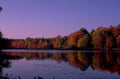 autumn lake reflection 1 1980s 1990s A4 Photo Print