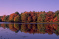autumn lake reflection 3 1980s 1990s A4 Photo Print