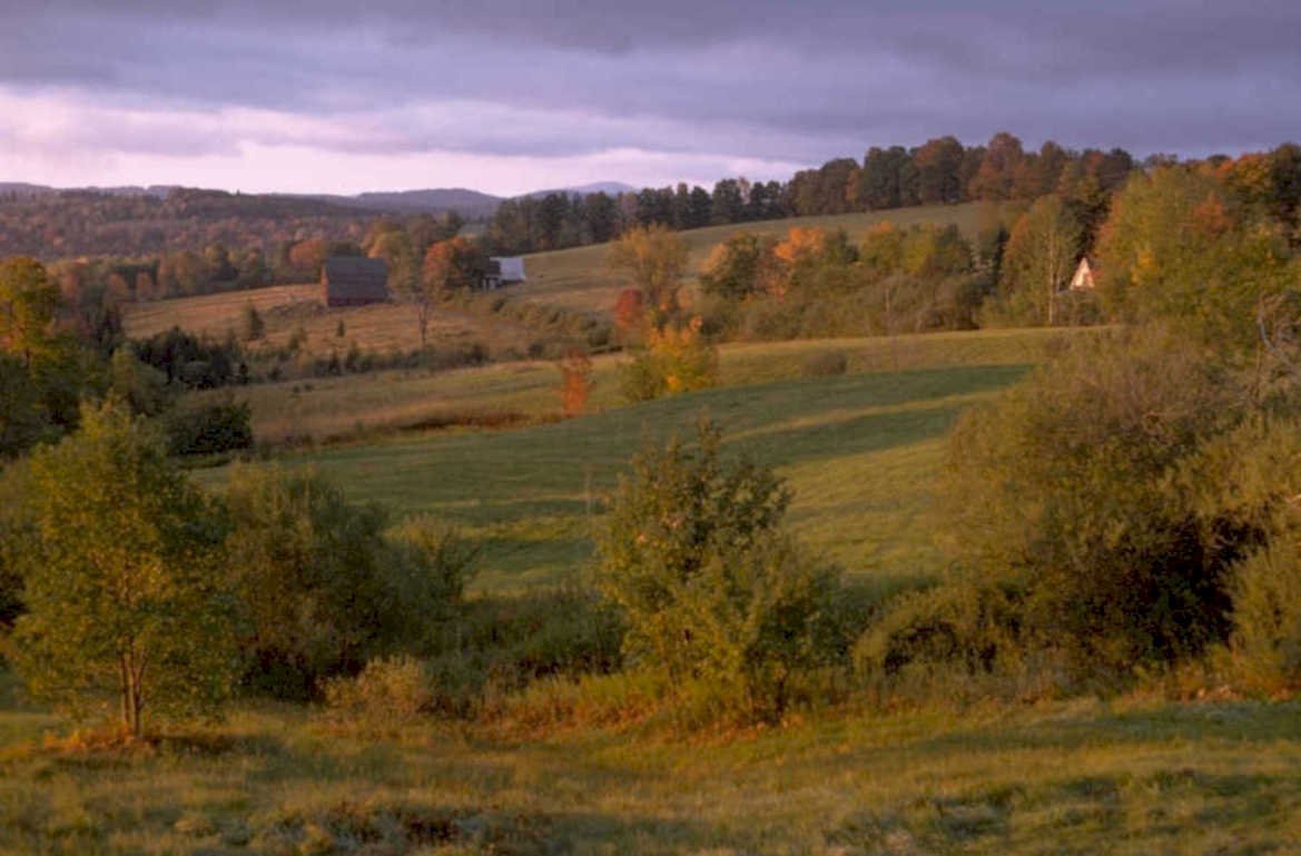 autumn landscape vermont 2 1980s 1990s A4 Photo Print