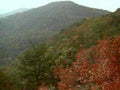 autumn mountains mist1980s 1990s A4 Photo Print