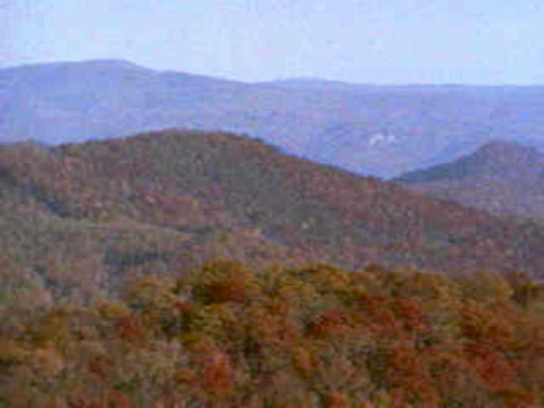 autumn mountains orange1980s 1990s A4 Photo Print
