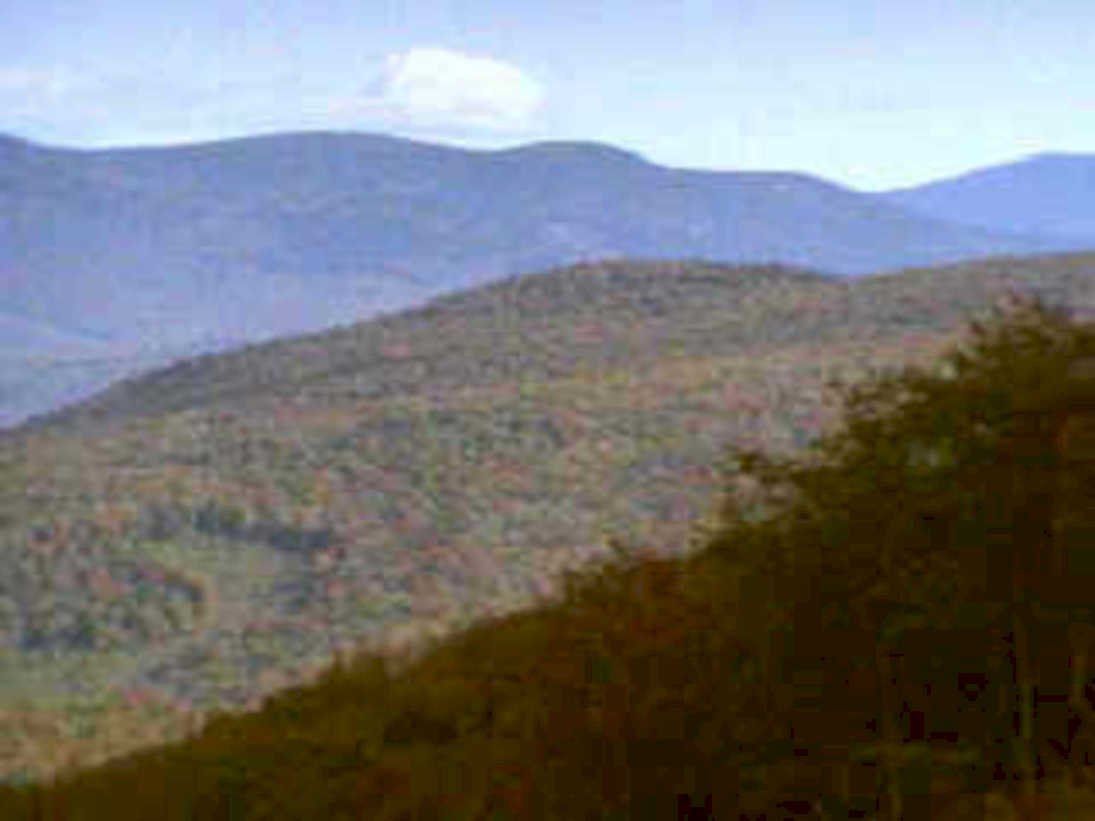 autumn mountains vista1980s 1990s A4 Photo Print