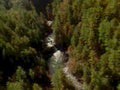 autumn river canyon1980s 1990s A4 Photo Print