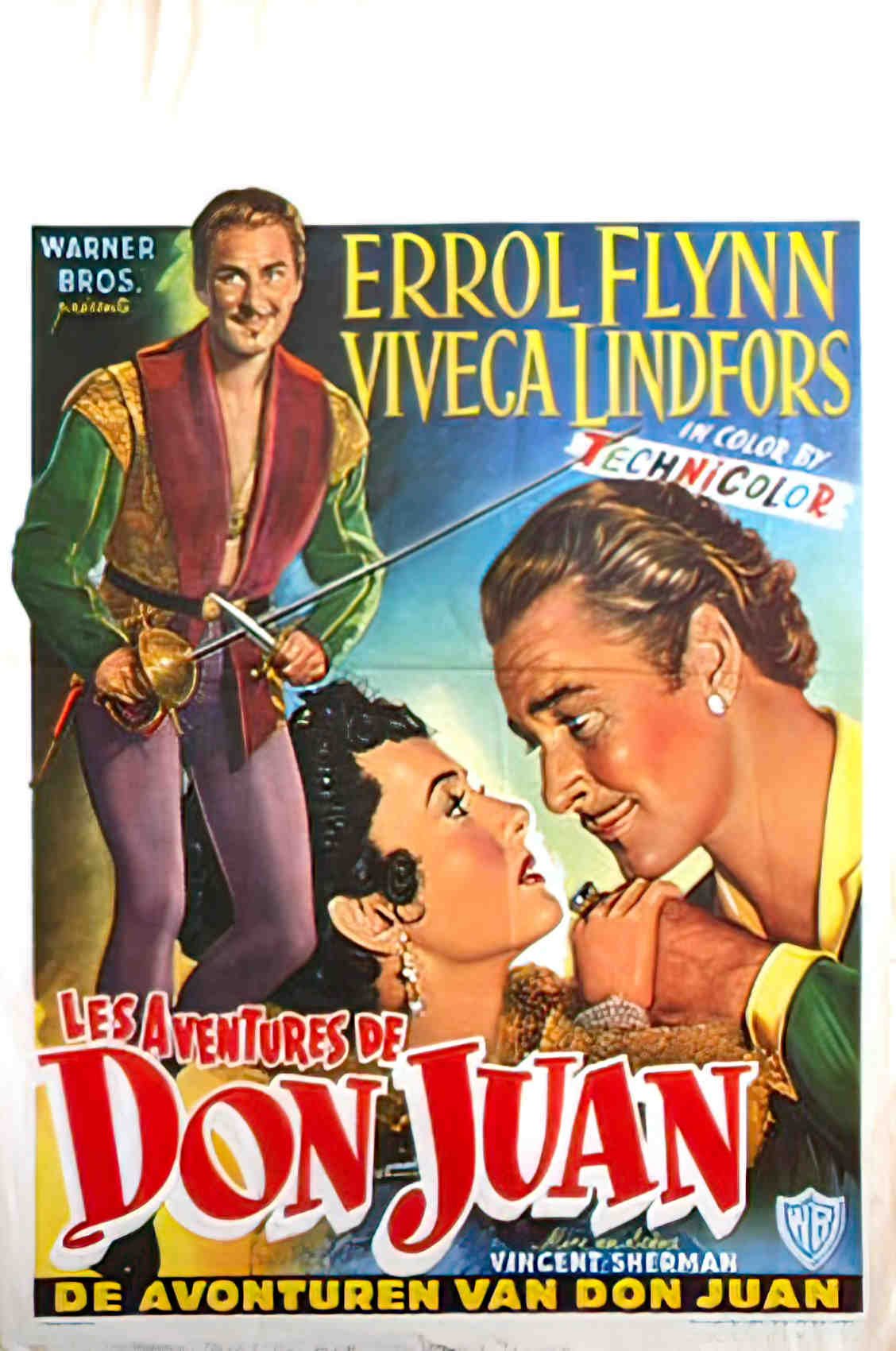 aventures de don juan belge Advert A4 Photo Print
