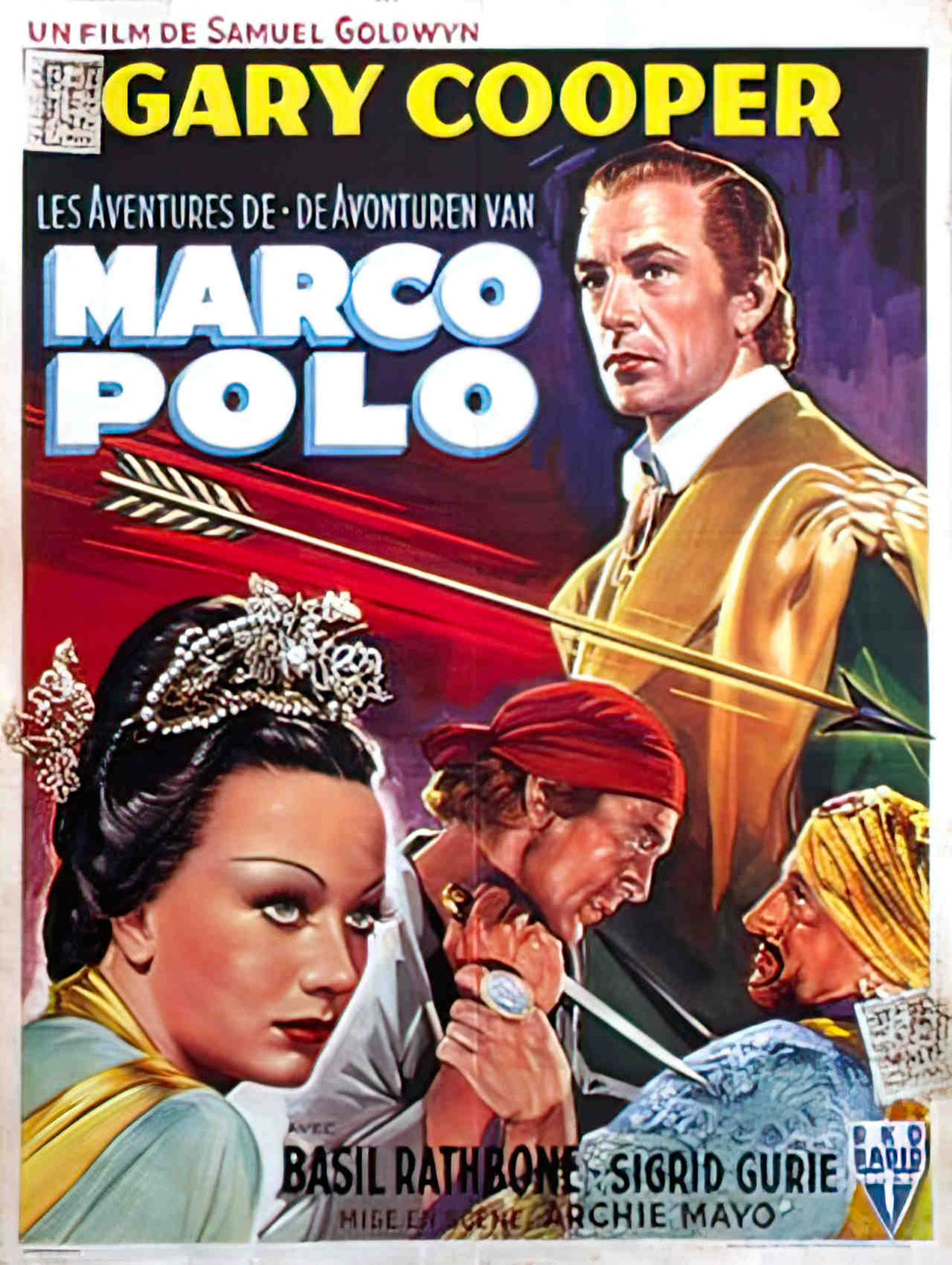 aventures marco polo belge Advert A4 Photo Print