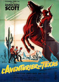 aventurier du texas Advert A4 Photo Print
