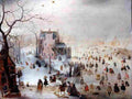 aver Canal Skating Art A4 Photo Print