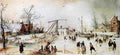 aver Scene on Ice Two main Art A4 Photo Print