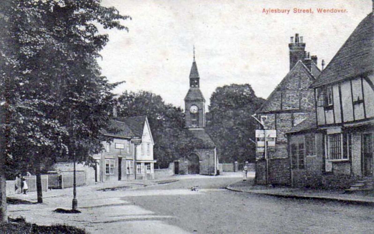 aylesbury street wottonVintage 1880s 1900s A4 Photo Print